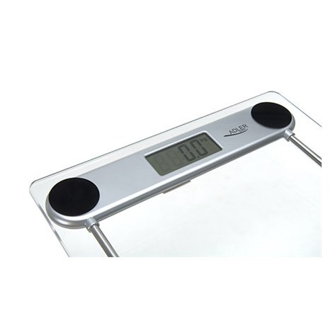 Scales Adler | Maximum weight (capacity) 150 kg | Accuracy 100 g | Glass - 4